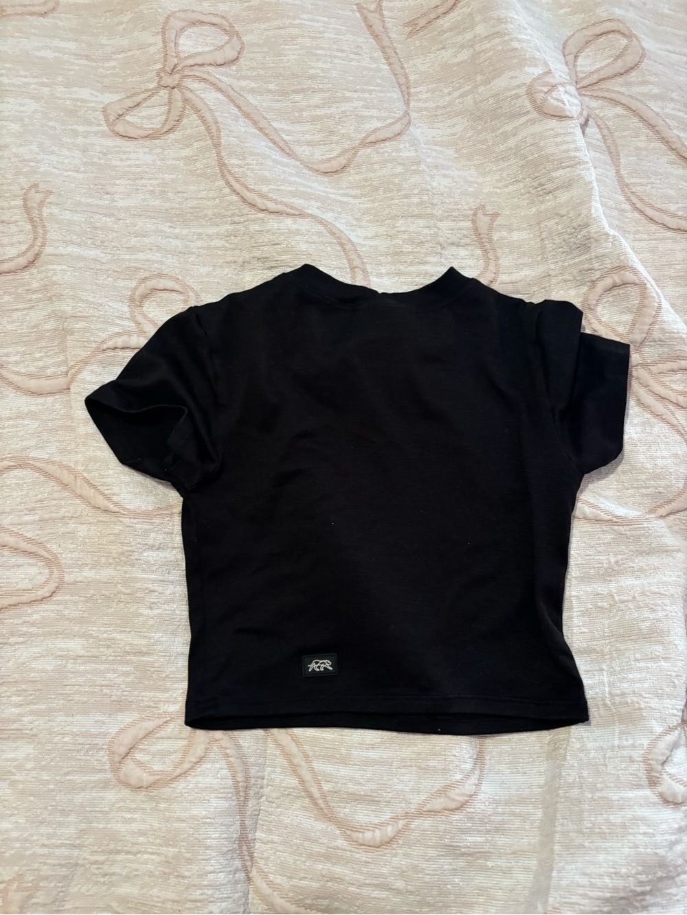 Kids Black Short-Sleeve Crew Tee Tiger Friday - Picture 2 of 3